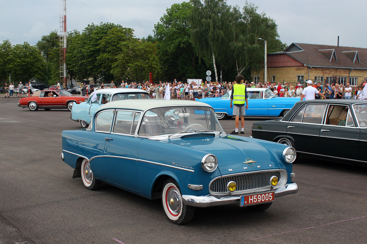 Литва, № H59005 — Opel Rekord (P1) '57-60; Литва — Kauno Aviacijos šventė 2024