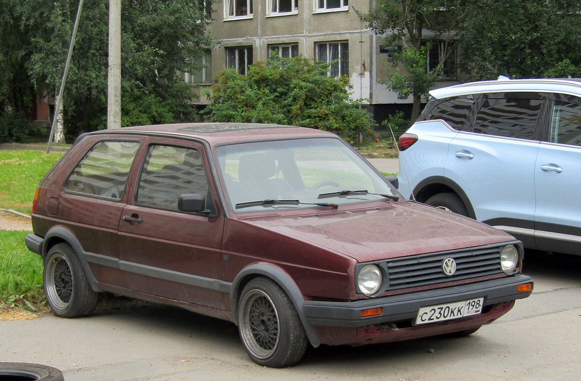 Санкт-Петербург, № С 230 КК 198 — Volkswagen Golf (Typ 19) '83-92