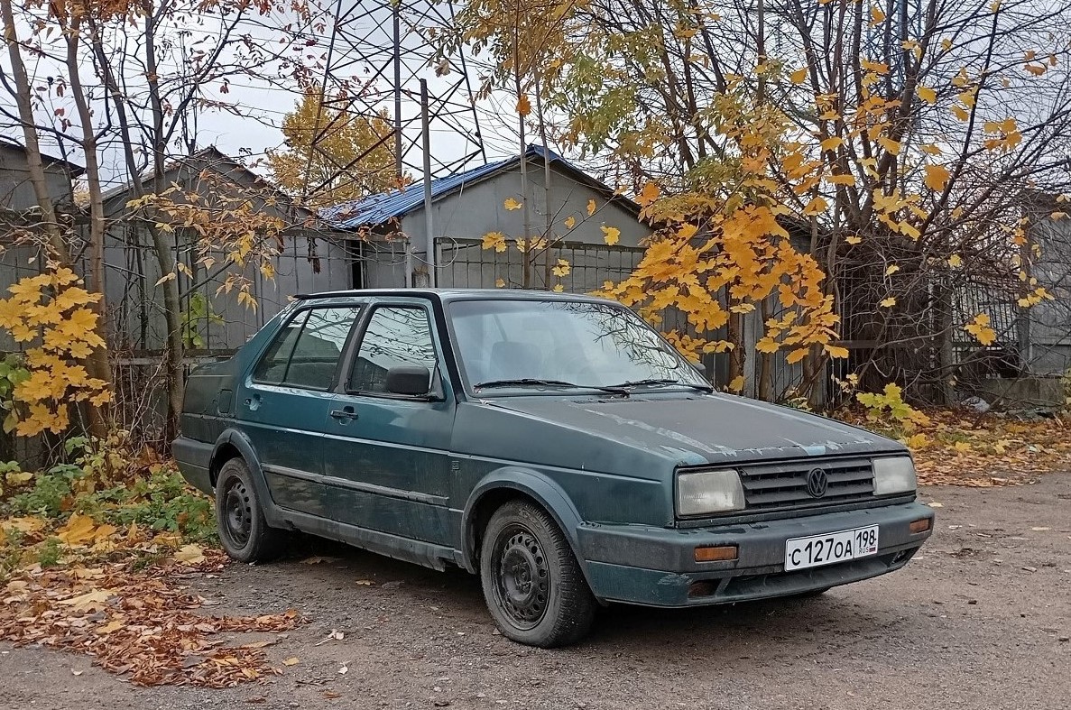 Санкт-Петербург, № С 127 ОА 198 — Volkswagen Jetta Mk2 (Typ 16) '84-92