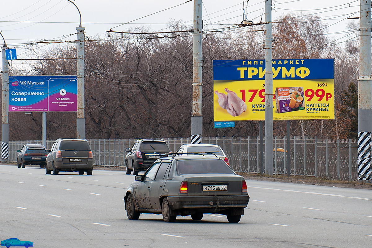 Омская область, № Н 713 ЕВ 55 — Opel Kadett (E) '84-95