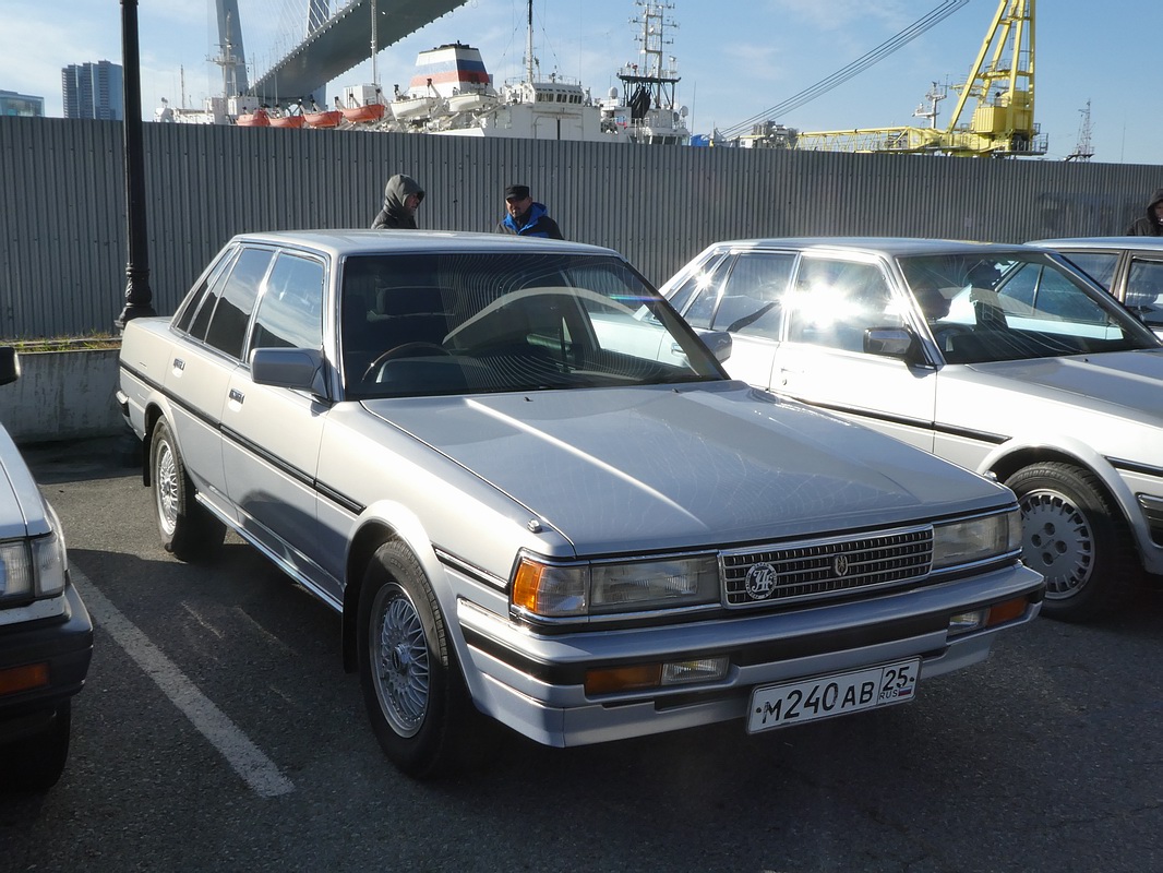 Приморский край, № М 240 АВ 25 — Toyota Mark II (X70) '84-97; Приморский край — Закрытие сезона JDM Oldschool Cars (2024)