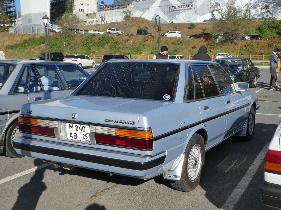 Приморский край, № М 240 АВ 25 — Toyota Mark II (X70) '84-97; Приморский край — Закрытие сезона JDM Oldschool Cars (2024)