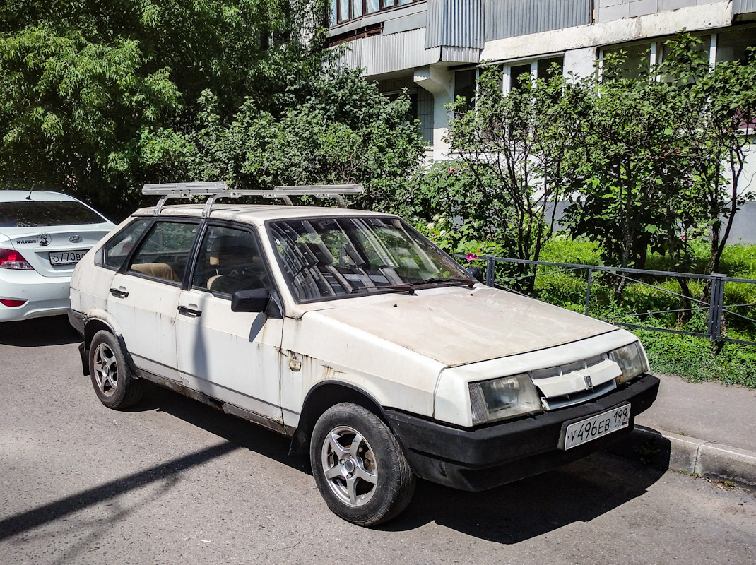 Москва, № У 496 ЕВ 199 — ВАЗ-2109 '87-93