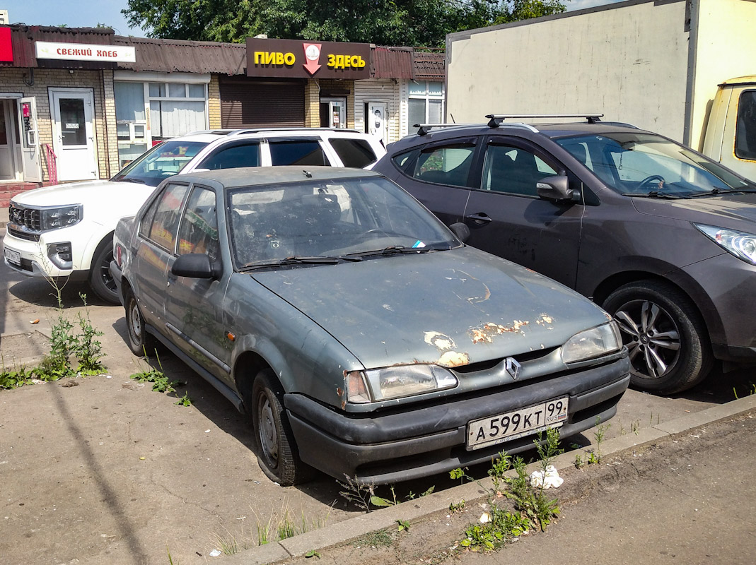 Московская область, № А 599 КТ 99 — Renault 19 (X53) '92-99