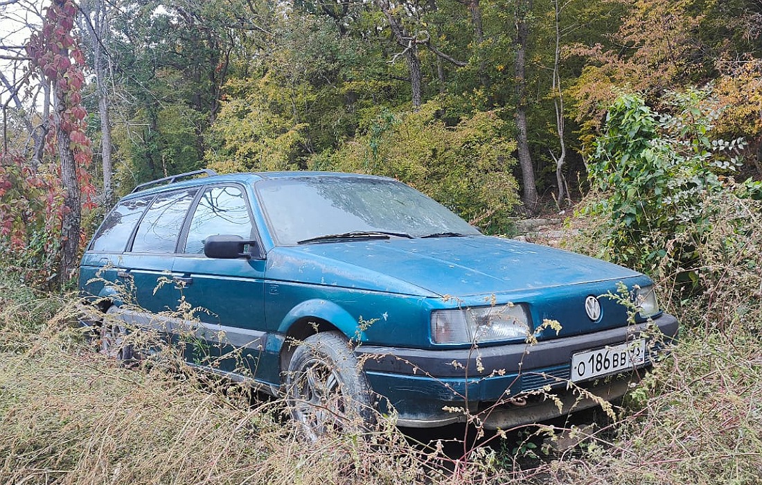 Краснодарский край, № О 186 ВВ 93 — Volkswagen Passat (B3) '88-93