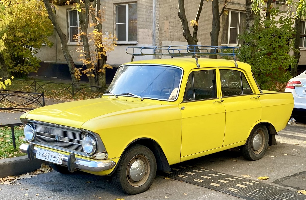 Санкт-Петербург, № Т 443 ТО 78 — Москвич-412ИЭ (Иж) '70-82