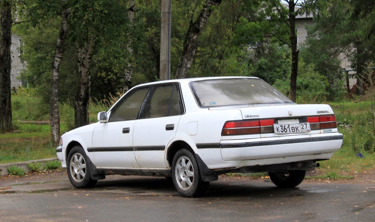 Псковская область, № К 361 ВК 27 — Toyota Corona (T170) '87-93