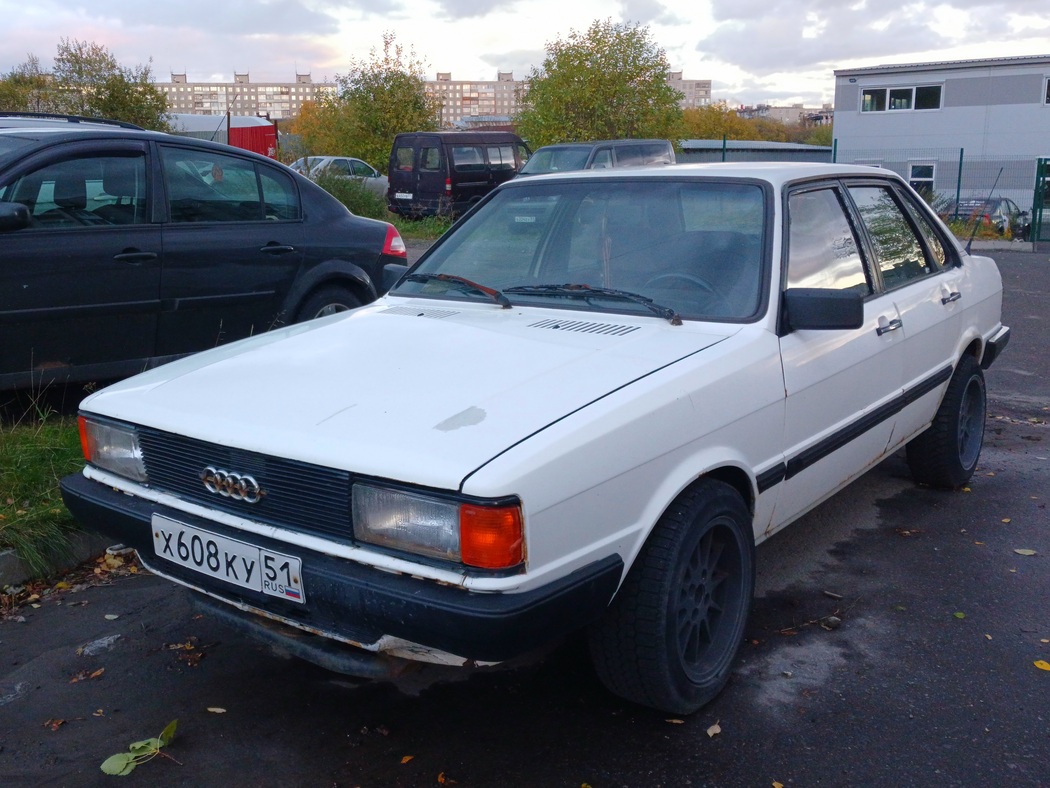 Мурманская область, № Х 608 КУ 51 — Audi 80 (B2) '78-86