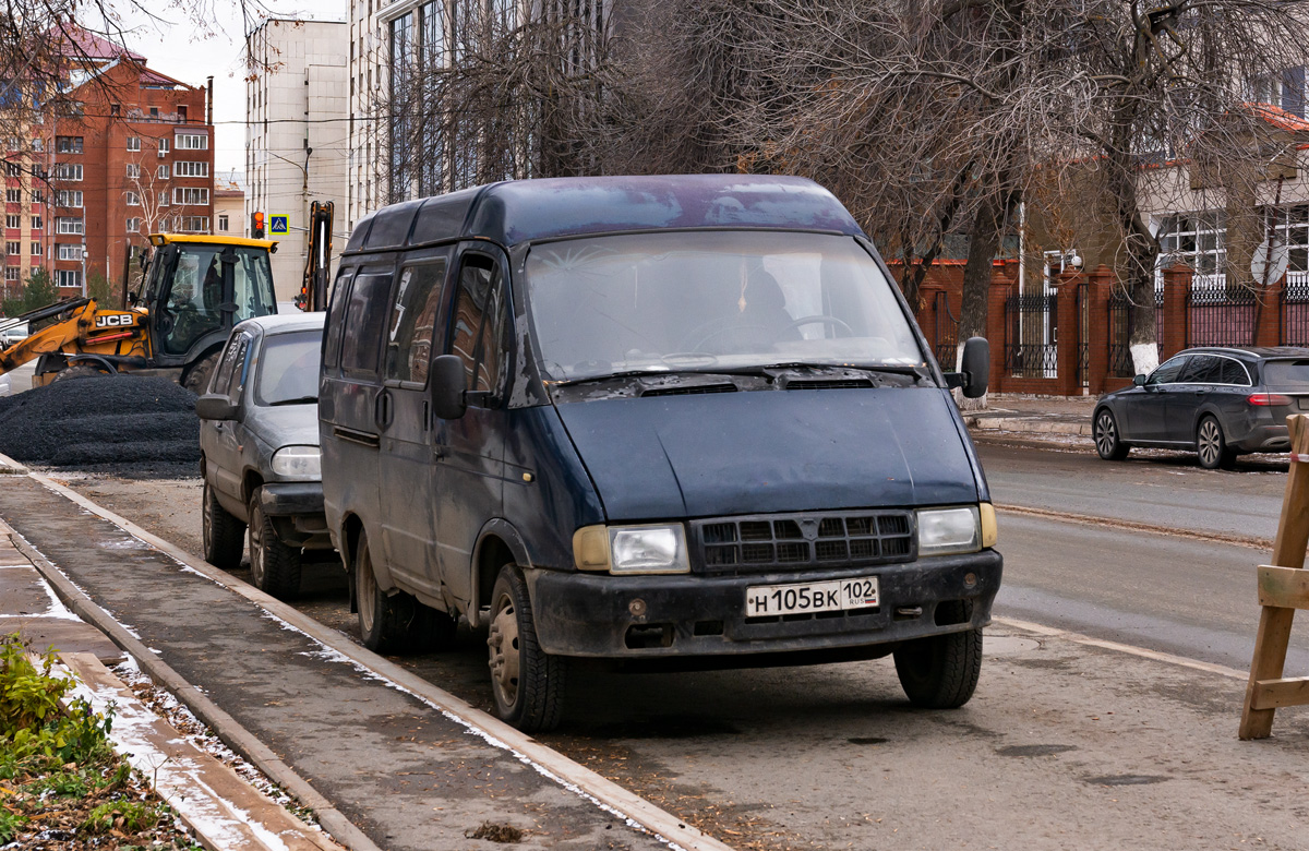 Башкортостан, № Н 105 ВК 102 — ГАЗ-2705 ГАЗель '95-03