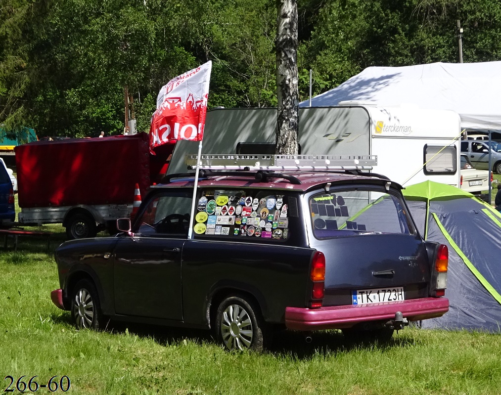 Польша, № TK 1723H — Trabant 1.1 (P601) '89-91; Венгрия — XIII. EMTC Trabant-Wartburg és NDK jármű találkozó