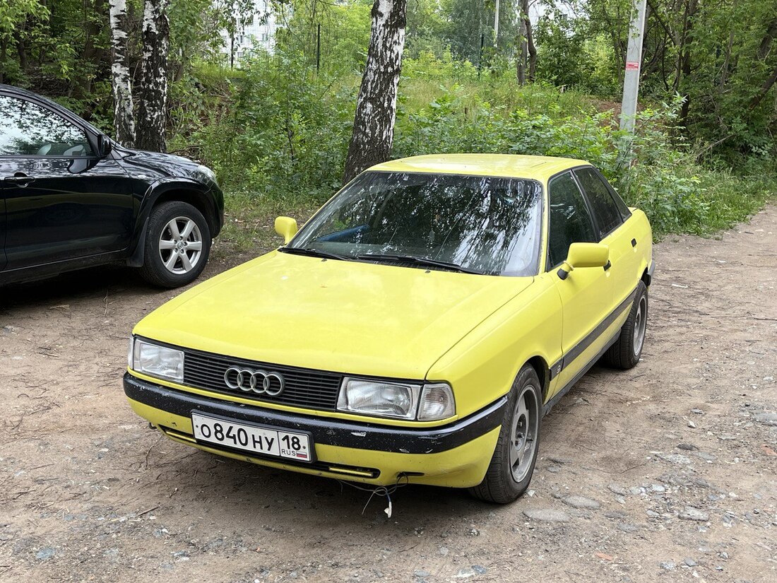 Удмуртия, № О 840 НУ 18 — Audi 80 (B3) '86-91