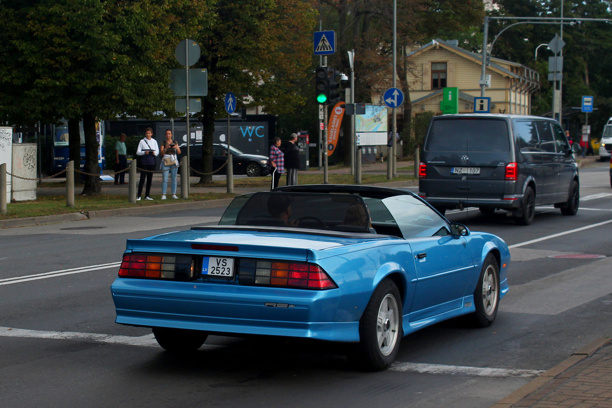 Латвия, № VS-2523 — Chevrolet Camaro (3G) '82-92; Латвия — Retro Jūrmala 25