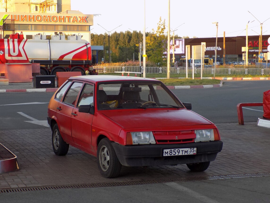 Вологодская область, № М 859 ТМ 35 — ВАЗ-2109 '87-93