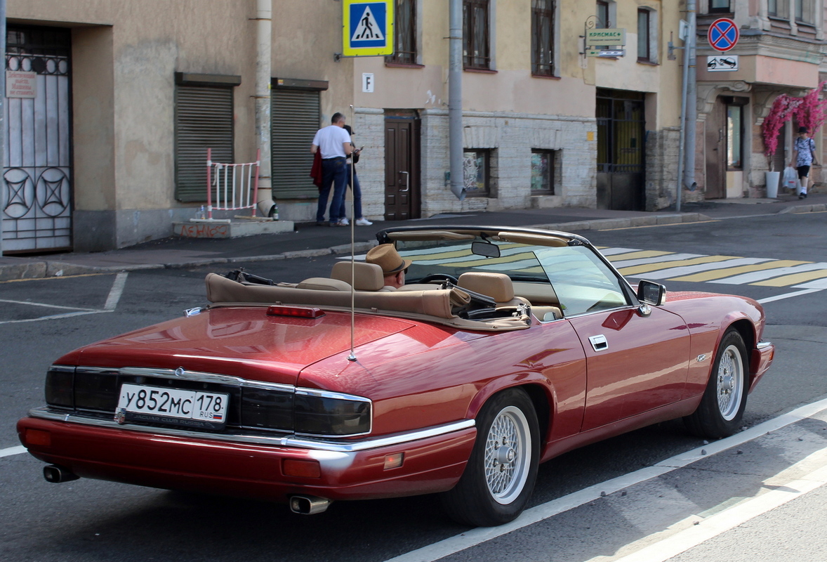 Санкт-Петербург, № У 852 МС 178 — Jaguar XJ-S (Series III) '91-96