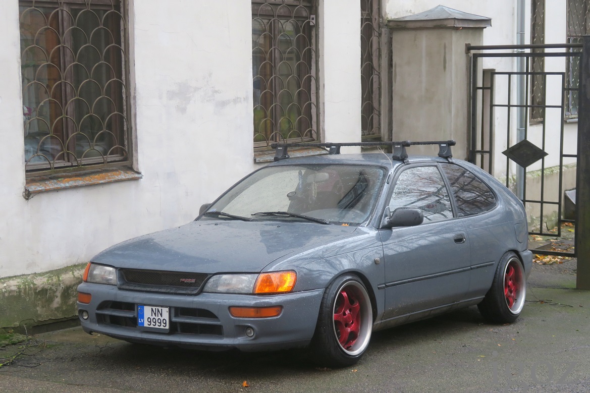 Латвия, № NN-9999 — Toyota Corolla (E90) '87-92