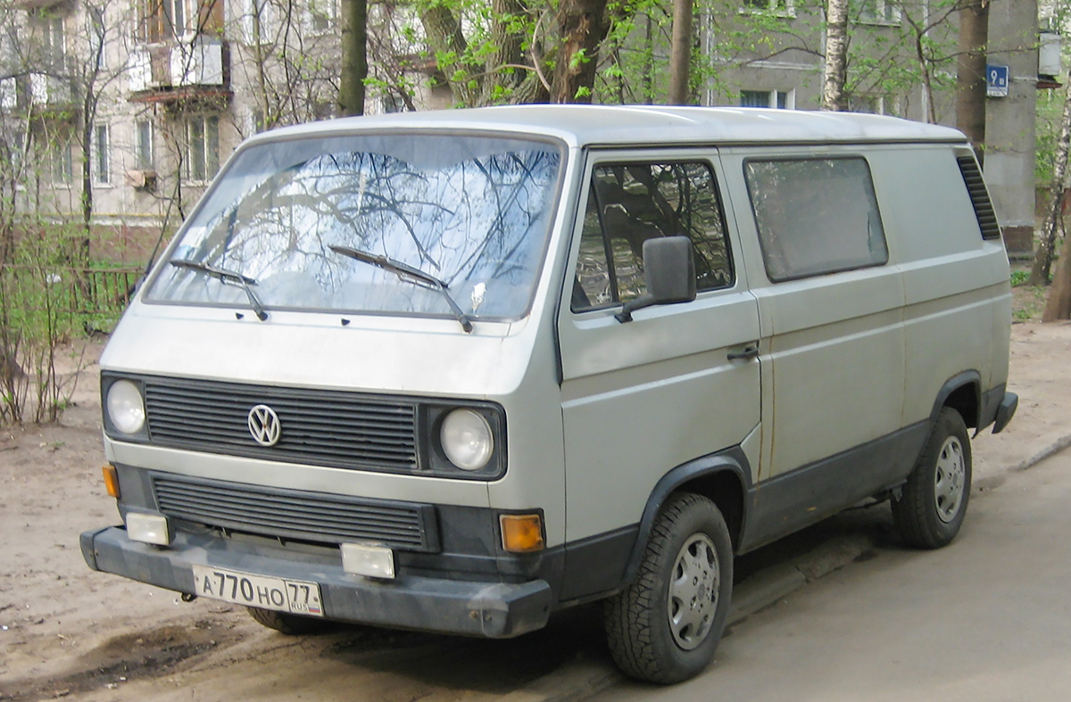 Москва, № А 770 НО 77 — Volkswagen Typ 2 (Т3) '79-92