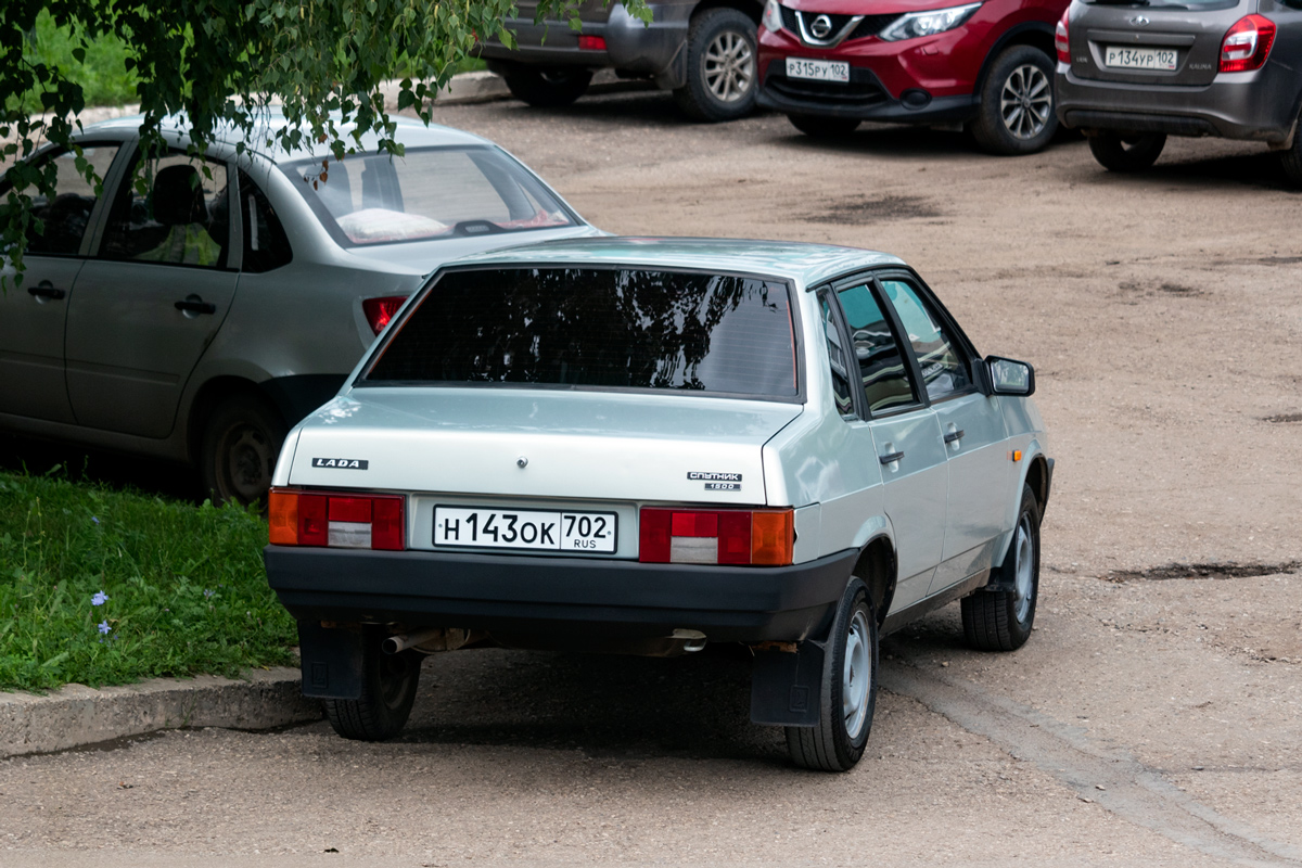 Башкортостан, № Н 143 ОК 702 — ВАЗ-21099 '90-04