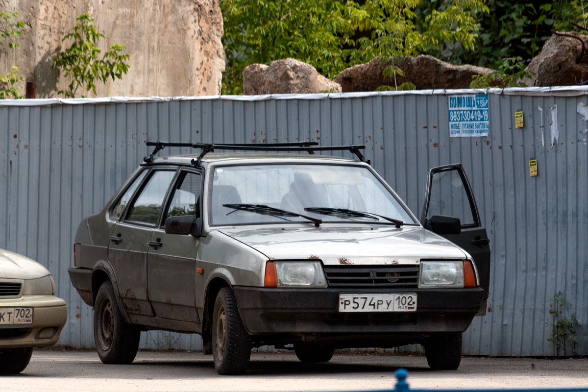 Башкортостан, № Р 574 РУ 102 — ВАЗ-21099 '90-04