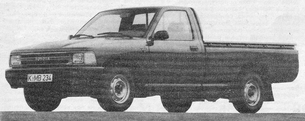 Германия, № K-MB 234 — Toyota Hilux (N50/N60/N70) '83-97; Германия — Объединённая Германия (1990-2000)