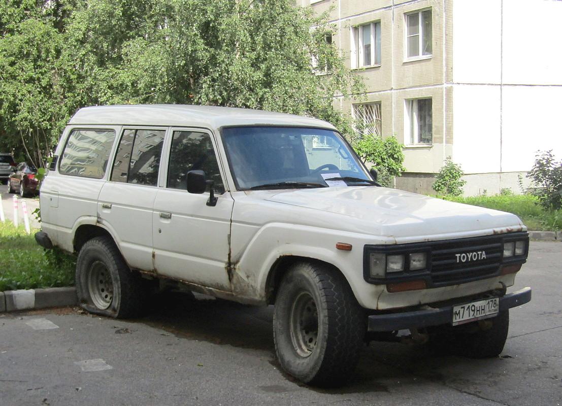 Санкт-Петербург, № М 719 НН 178 — Toyota Land Cruiser (J60) '80-90