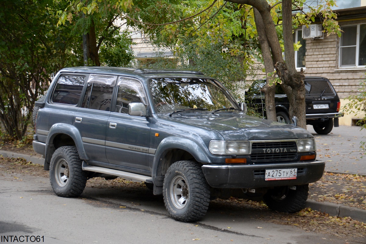 Ростовская область, № А 275 ТУ 61 — Toyota Land Cruiser 80 (J80) '89-97