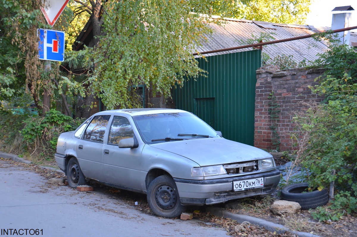 Ростовская область, № О 670 КМ 761 — Opel Vectra (A) '88-95