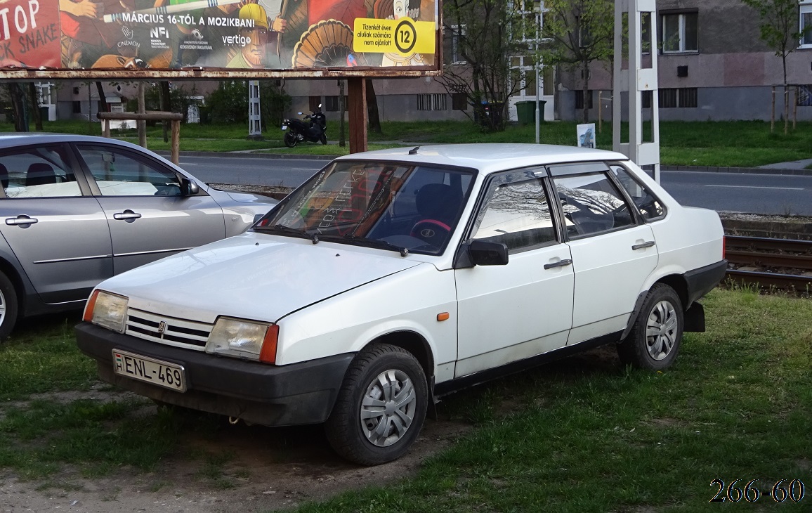 Венгрия, № ENL-469 — ВАЗ-21099 '90-04