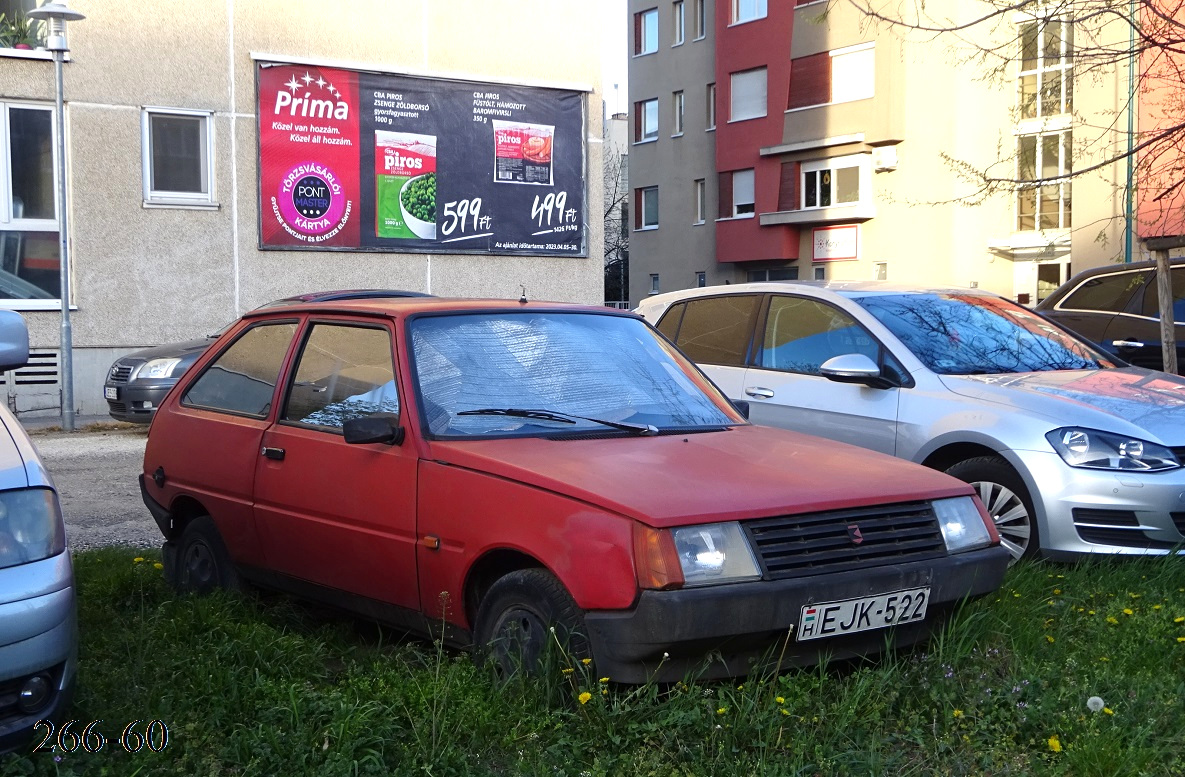 Венгрия, № EJK-522 — ЗАЗ-1102 Таврия '87-07