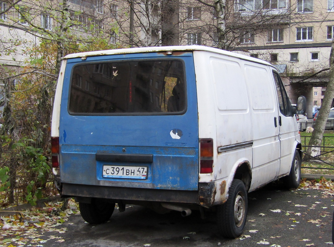 Ленинградская область, № С 391 ВН 47 — Ford Transit (3G) '86-94