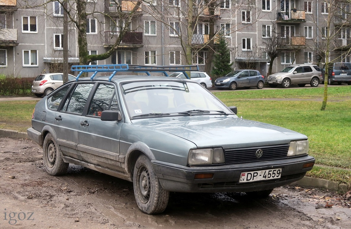 Латвия, № DP-4559 — Volkswagen Passat (B2) '80-88