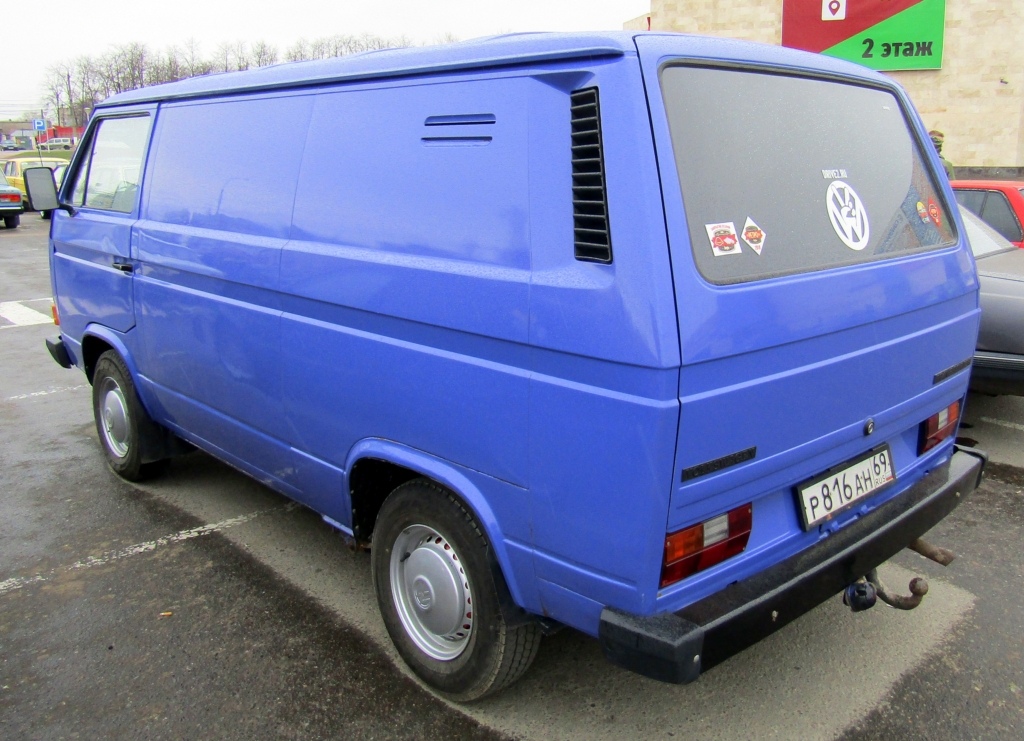 Тверская область, № Р 816 АН 69 — Volkswagen (T3) Kastenwagen '79-92; Тверская область — Открытие сезона 2019 Тверского ретро-клуба