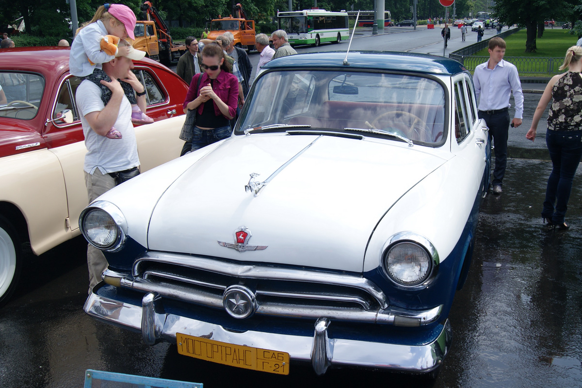 Москва, № (77) Б/Н 0013 — ГАЗ-М-21В Волга '57-58