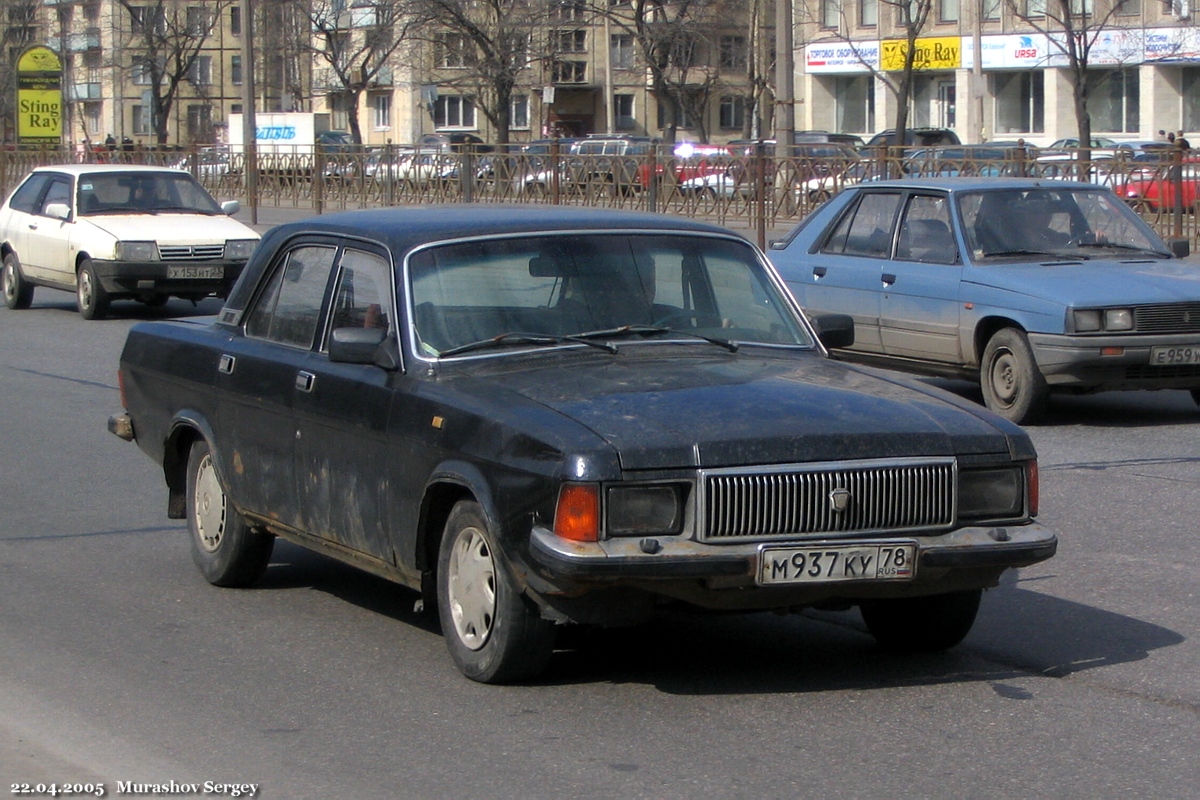 Санкт-Петербург, № М 937 КУ 78 — ГАЗ-3102 '81-08
