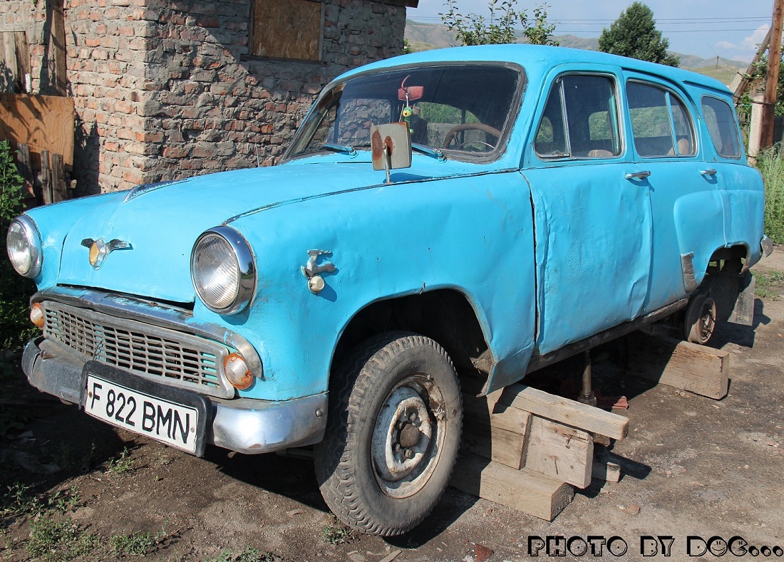 Восточно-Казахстанская область, № F 822 BMN — Москвич-423/423Н '57-63