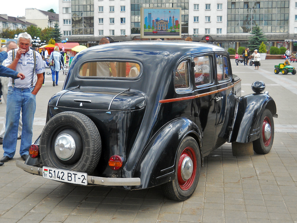 Витебская область, № 5142 ВТ-2 — Opel Super 6 '36-38; Витебская область — Выставка "АвтоРетро-2019"