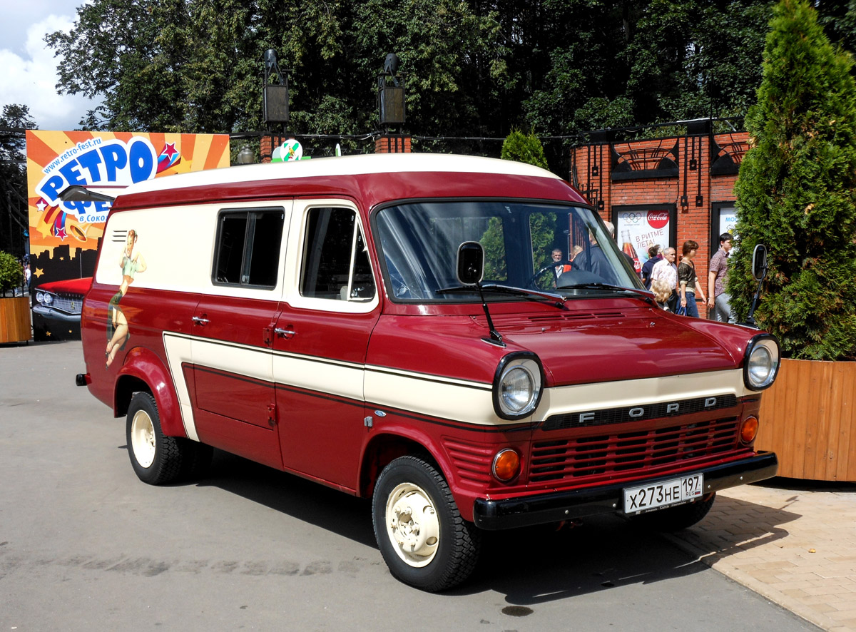 Москва, № Х 273 НЕ 197 — Ford Transit (1G) '65-78