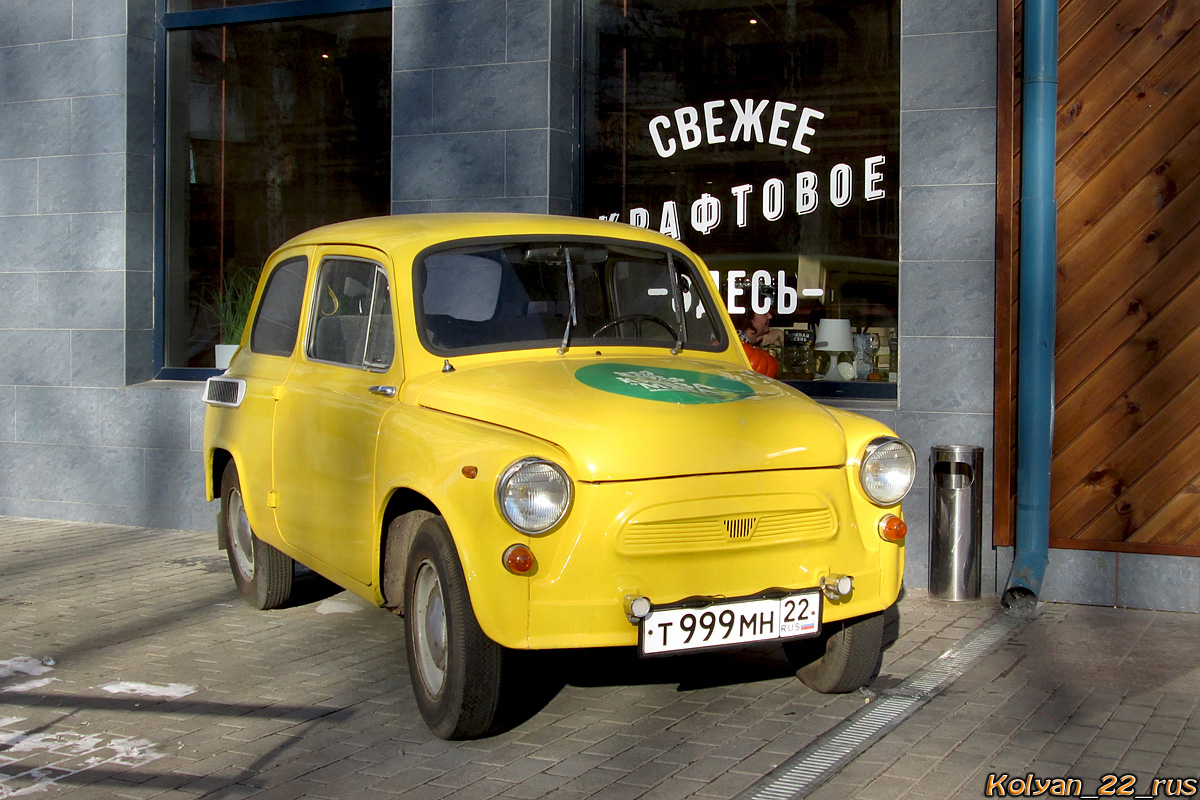 Алтайский край, № Т 999 МН 22 — ЗАЗ-965А Запорожец '62-69