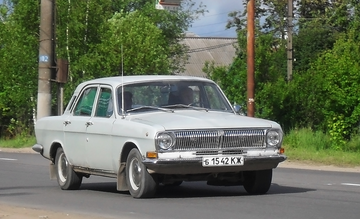 Калужская область, № Б 1542 КЖ — ГАЗ-24 Волга '68-86