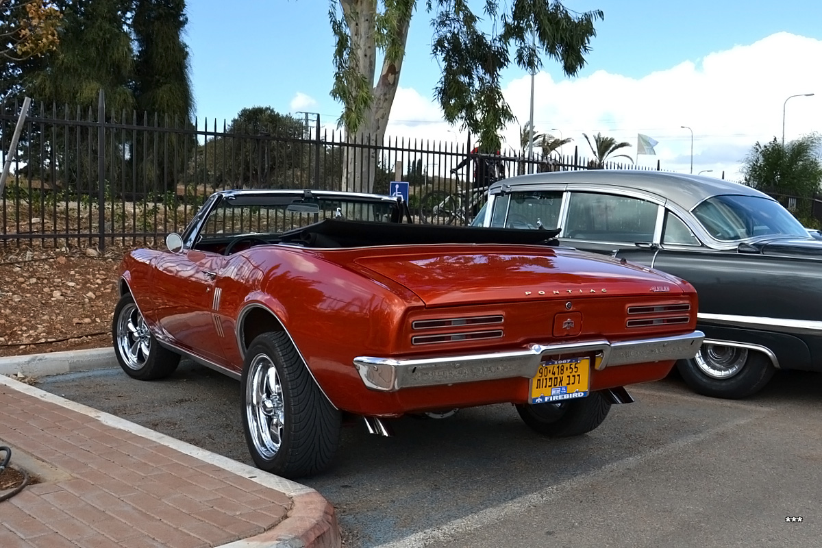 Израиль, № 90-418-55 — Pontiac Firebird (1G) '67-79
