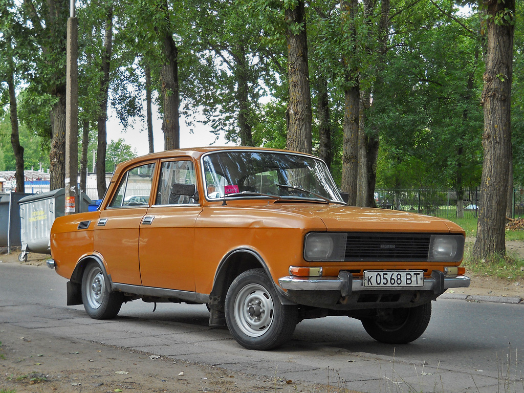 Витебская область, № К 0568 ВТ — Москвич-2140 '76-88