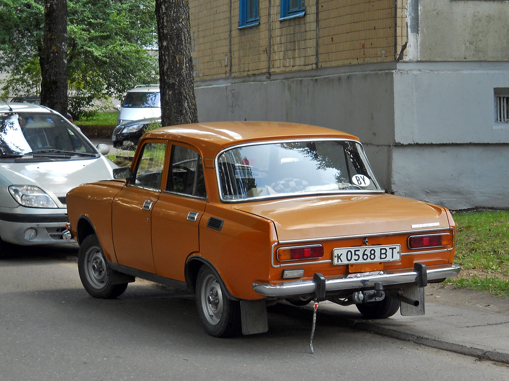 Витебская область, № К 0568 ВТ — Москвич-2140 '76-88