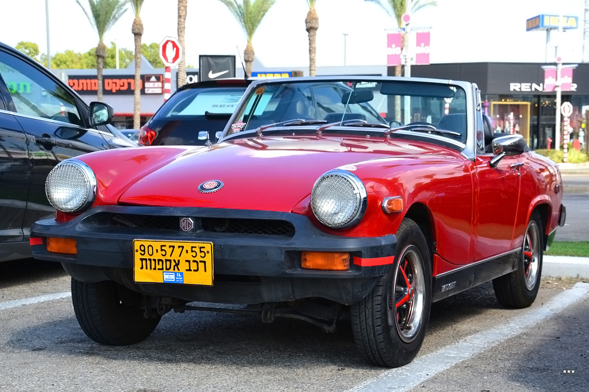 Израиль, № 90-577-55 — MG Midget 1500 '75-80