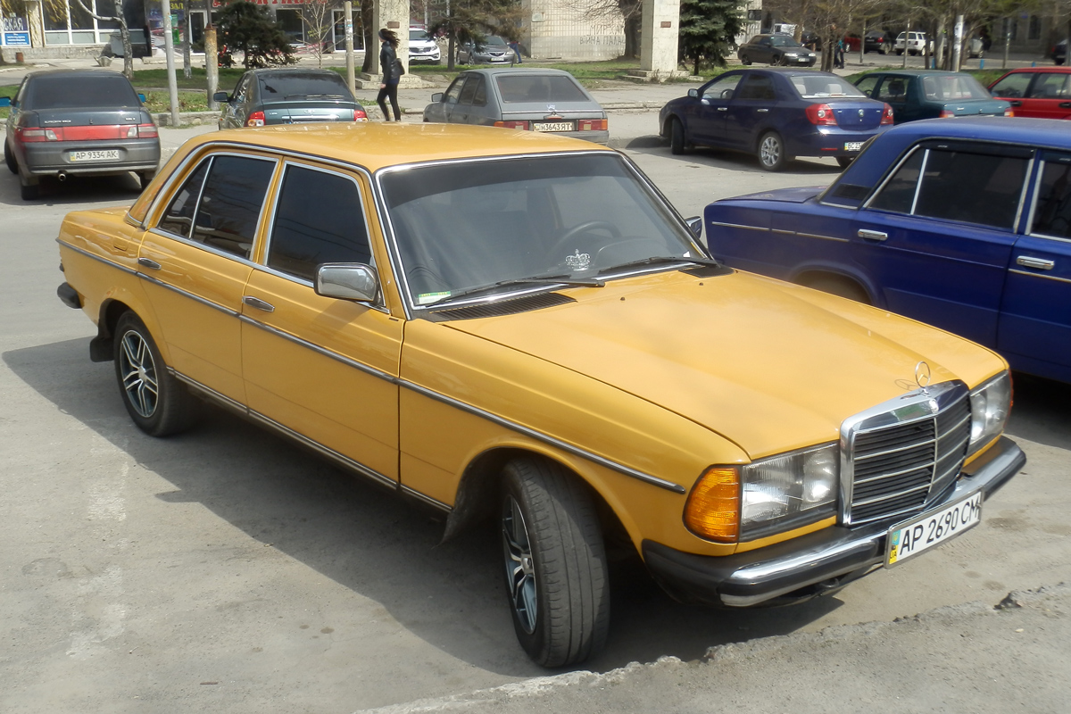 Запорожская область, № АР 2690 СМ — Mercedes-Benz (W123) '76-86