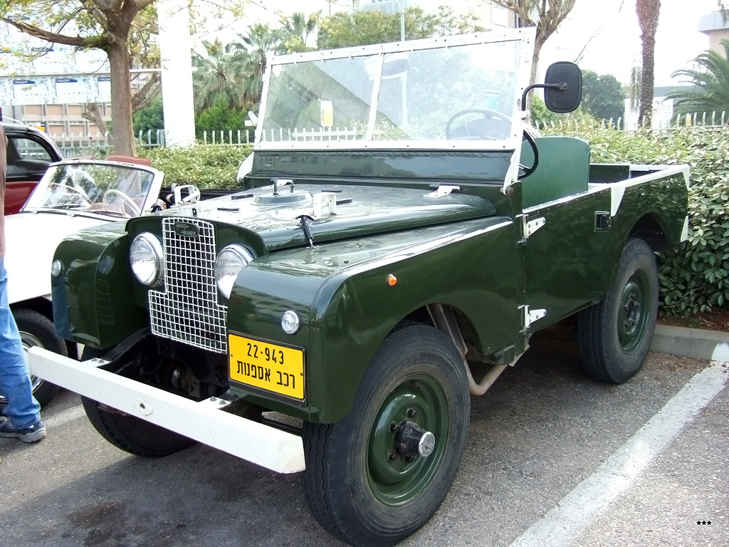 Израиль, № 22-943 — Land Rover Series I '48-58