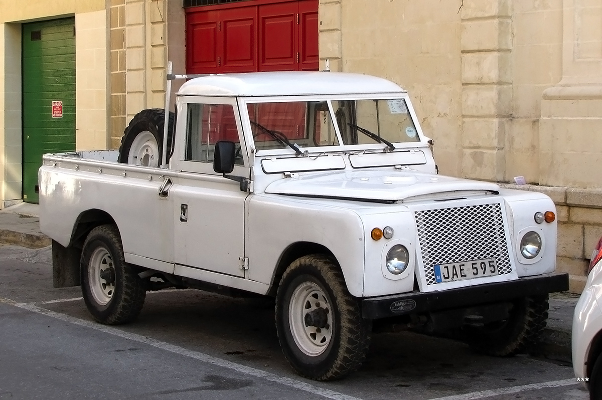 Мальта, № JAE 595 — Land Rover Series III '71-85