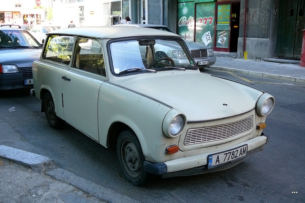 Болгария, № А 7782 АМ — Trabant 601 (P601) '63-89