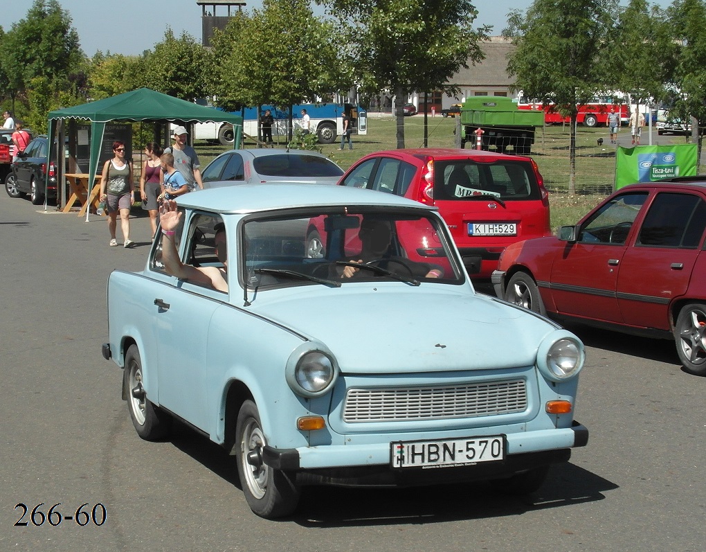 Венгрия, № HBN-570 — Trabant 601 (P601) '63-89; Венгрия — VIII. Nemzetközi Ikarus, Csepel és Veteránjármű Találkozó, Polgár (2015)
