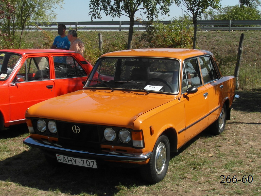 Венгрия, № AHY-707 — Polski FIAT 125p (FSO 125p) '67-91; Венгрия — VIII. Nemzetközi Ikarus, Csepel és Veteránjármű Találkozó, Polgár (2015)