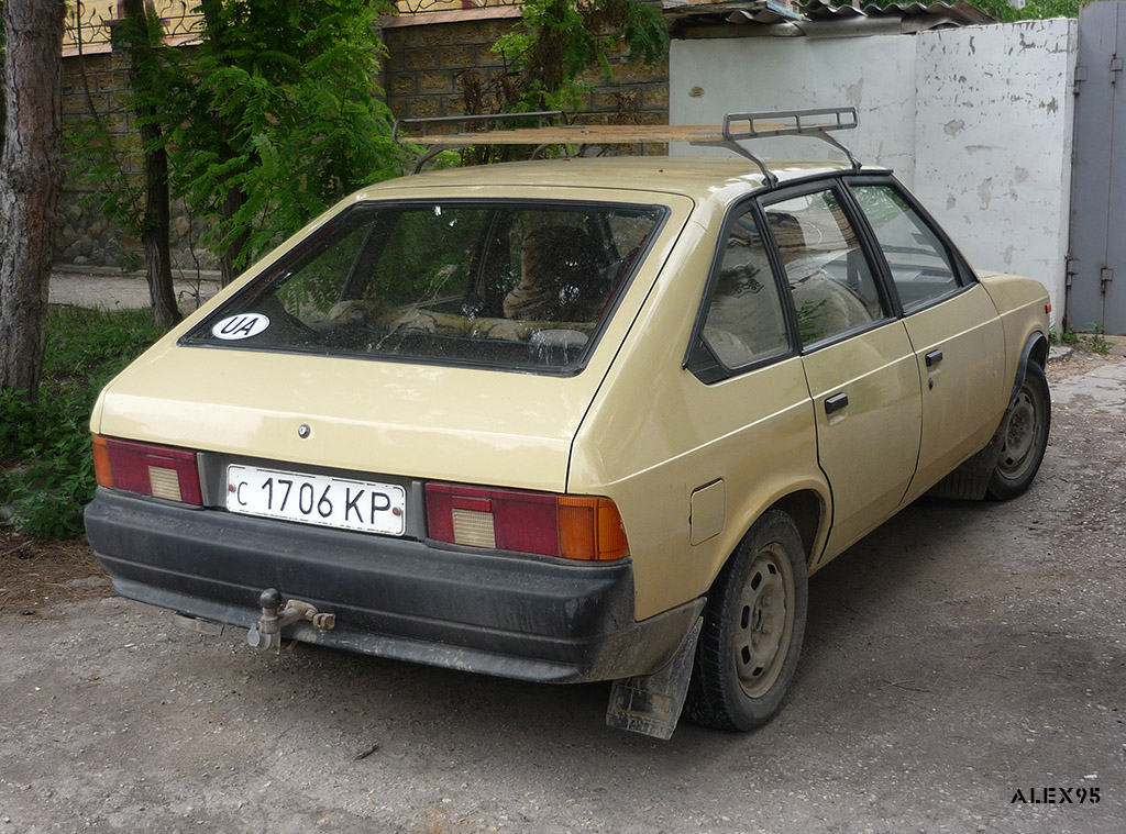 Крым, № С 1706 КР — Москвич-2141 '86-98