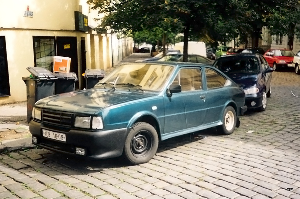Чехия, № AEB 10-09 — Škoda Rapid '84-90